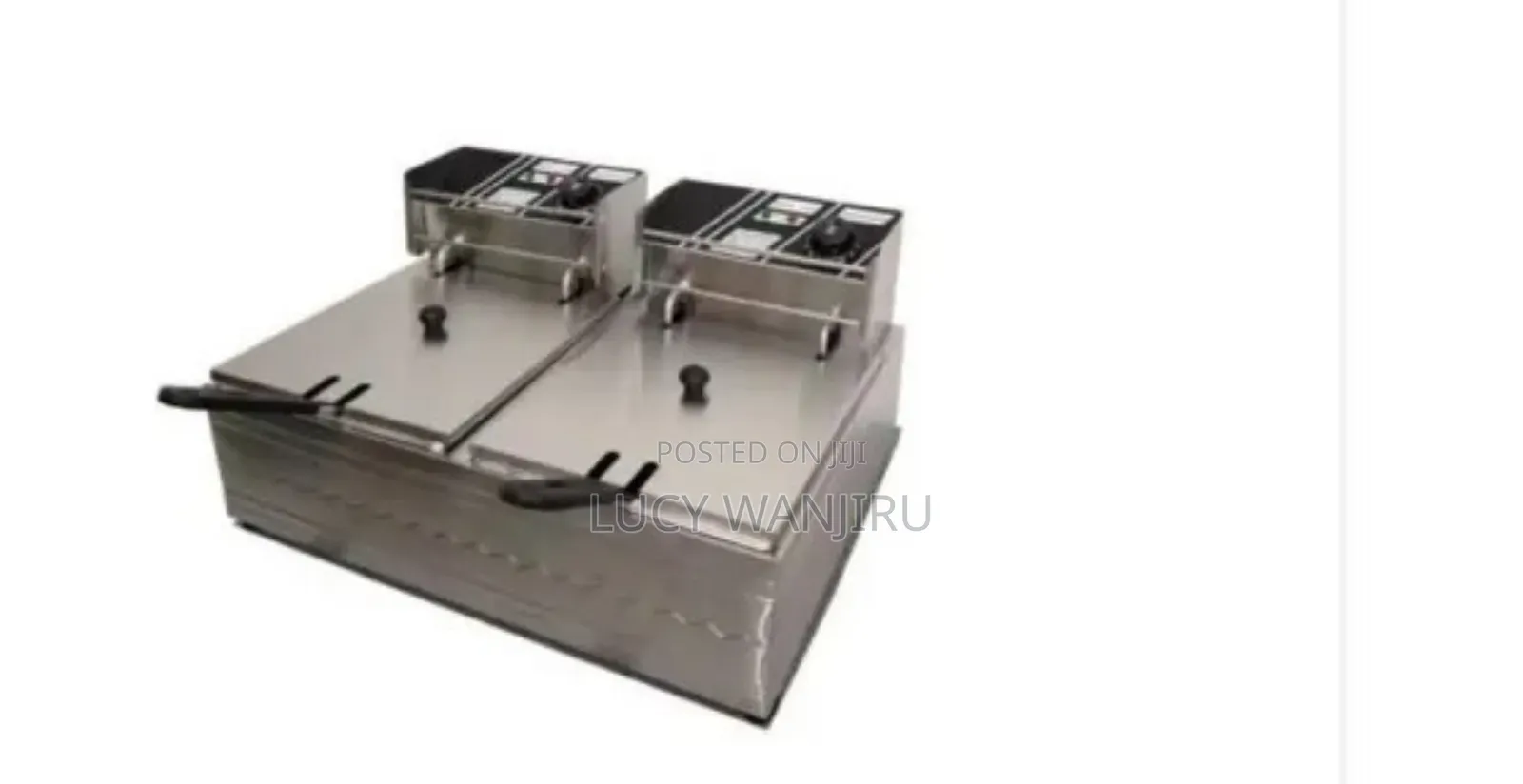 Electric Double Deep Fryer Machine
