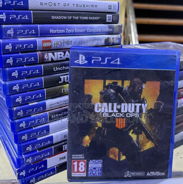 Preloved Call of Duty Blackops 4 Game - main view