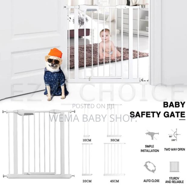 Adjustable Baby/Pet/Kid Safety Security Gate/Stair Barrier Extension - main view