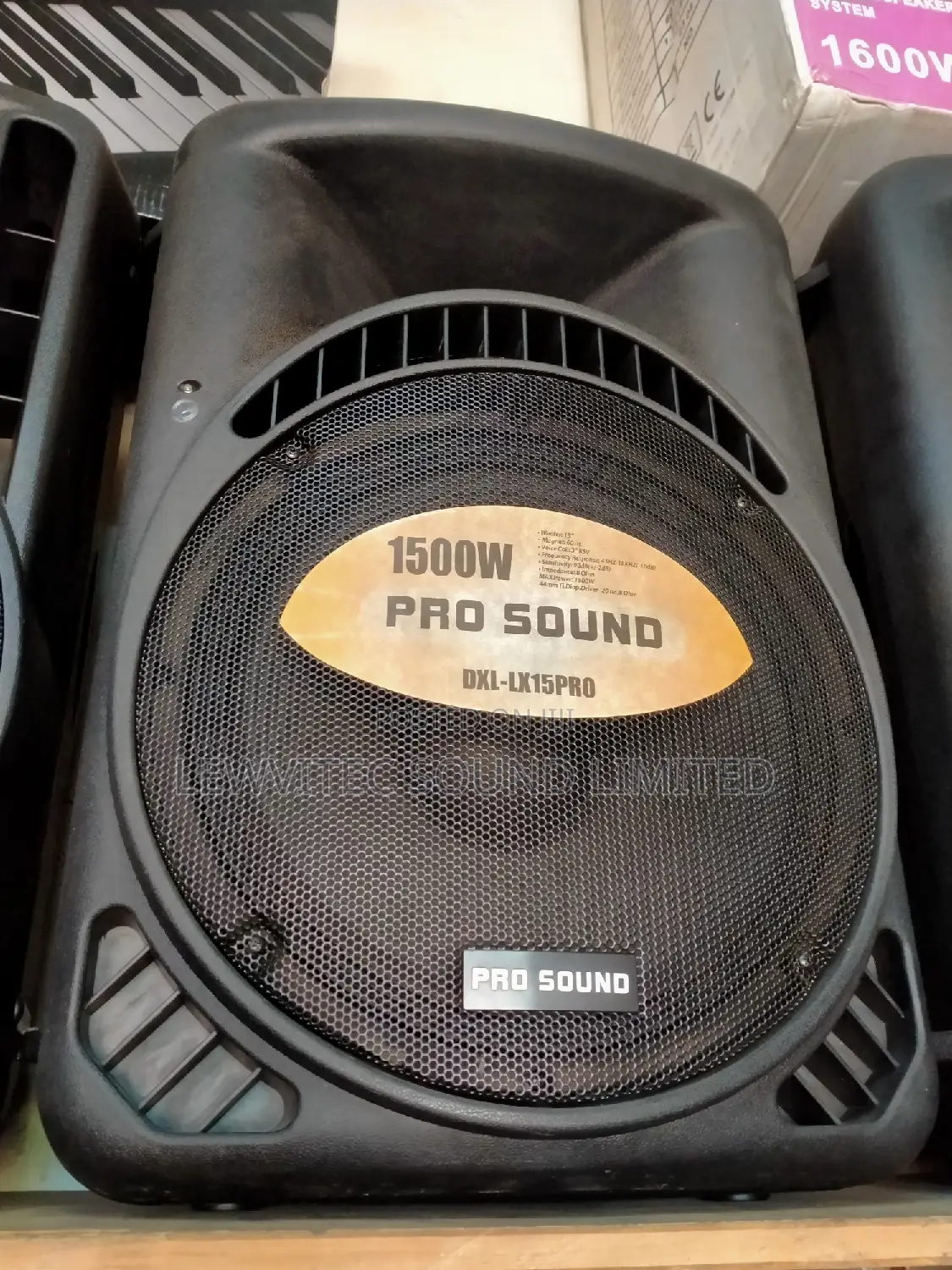 Pro Sound 15"