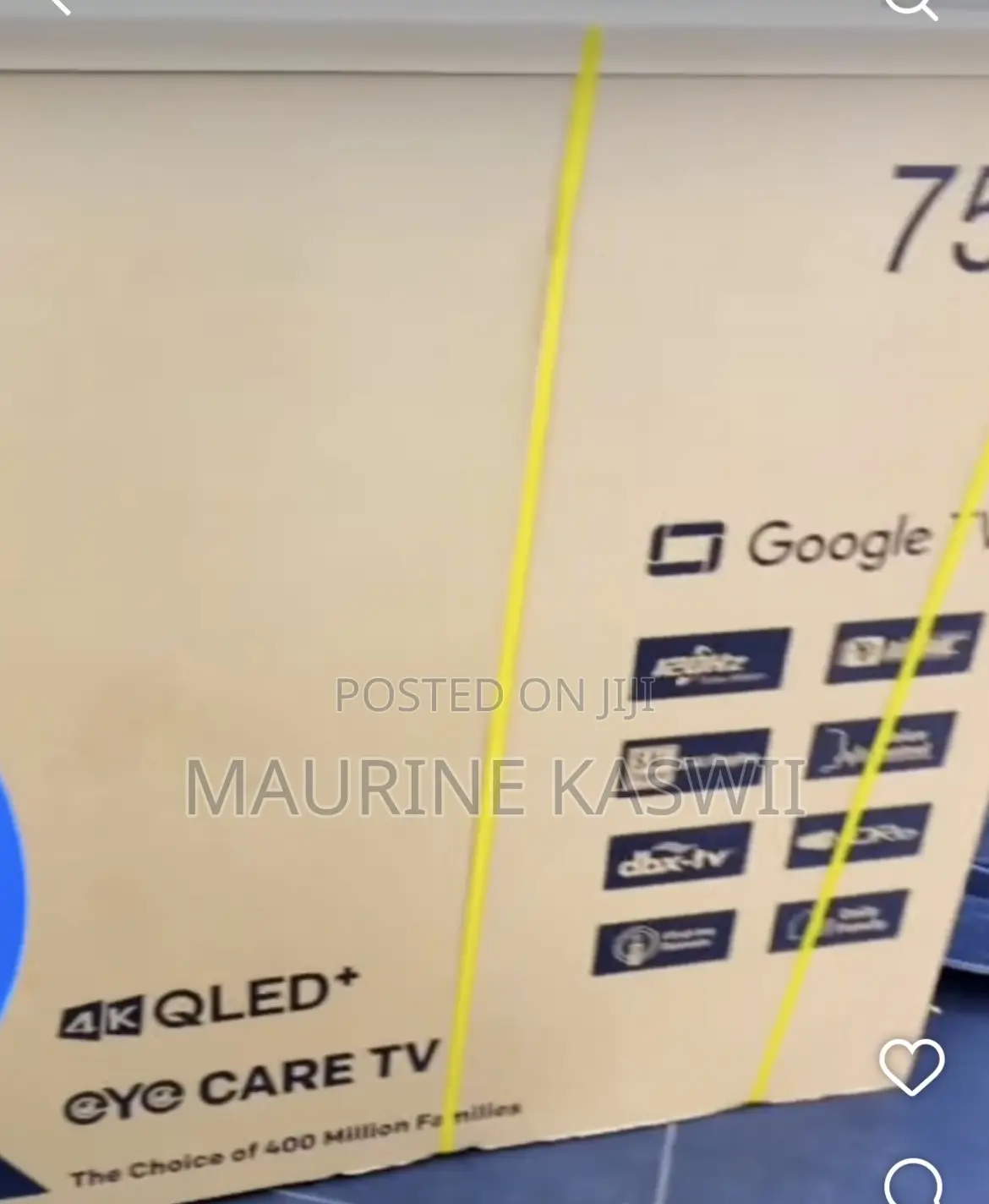 Skyworth 75” Qled Google With Oyo Care Tv