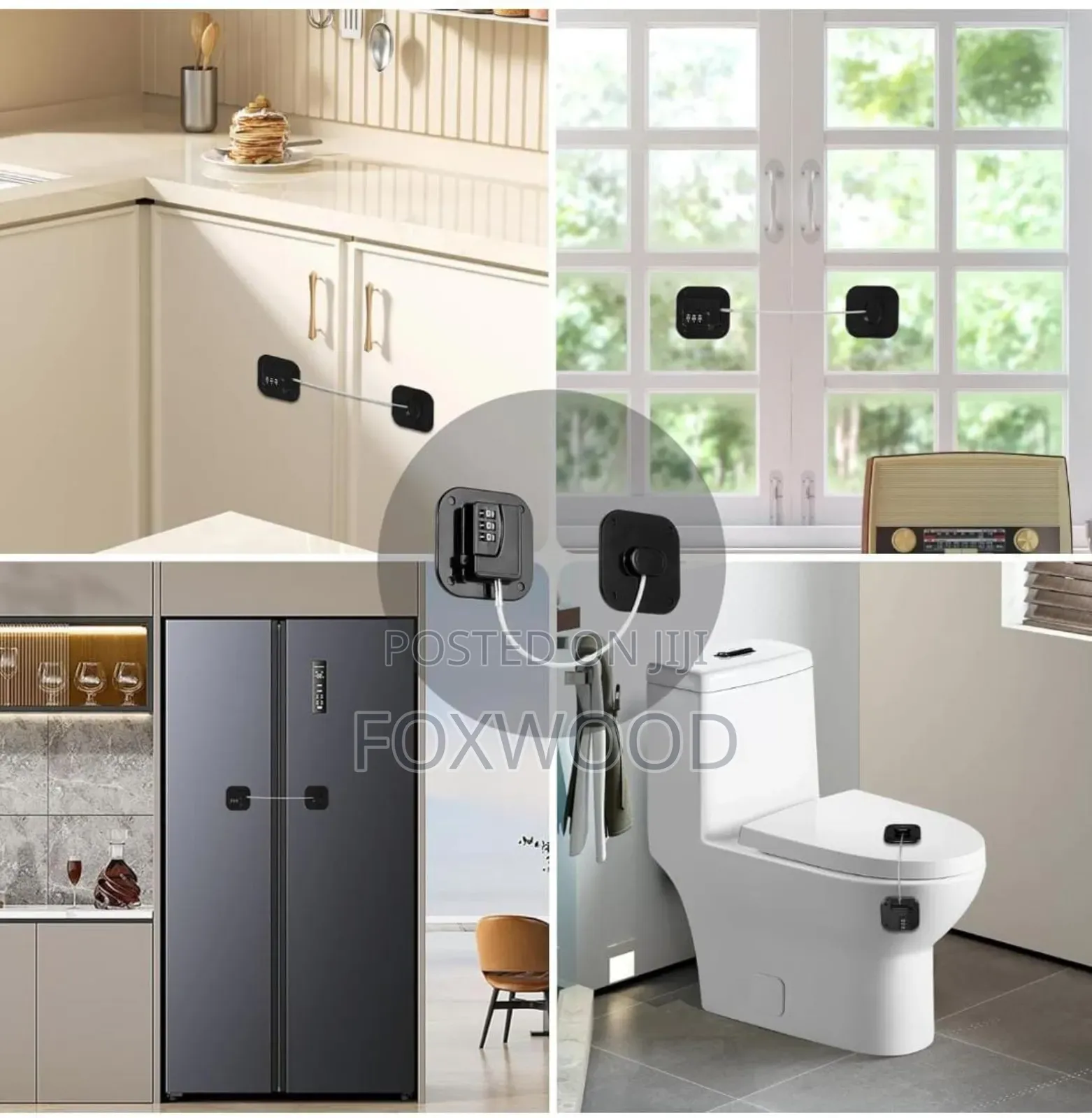 *Child Safety Refrigerator/Cabinet Lock