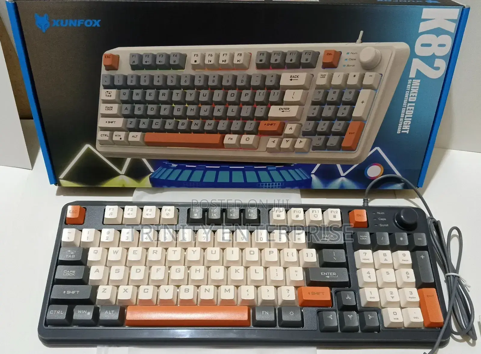 Multicolor Wired Mechanical Keyboard Shimmer 