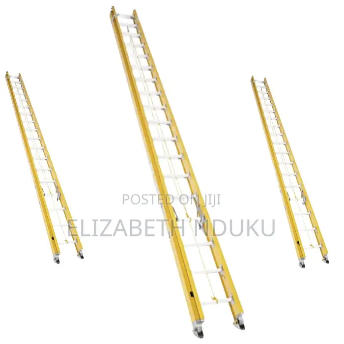 300 LBS Load Capacity 2x16 Fiberglass Extension Ladder