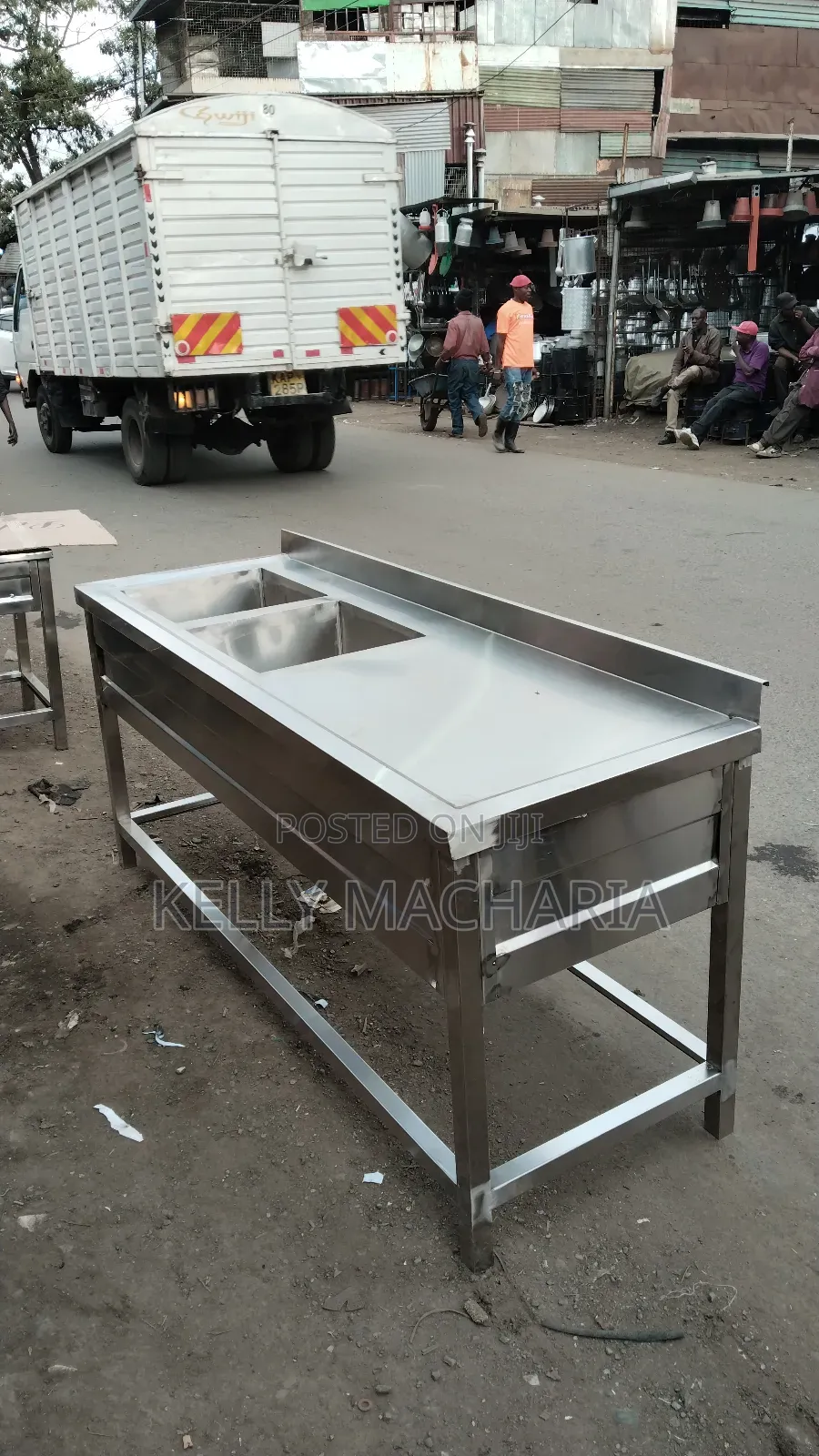 Double Sink Stainless