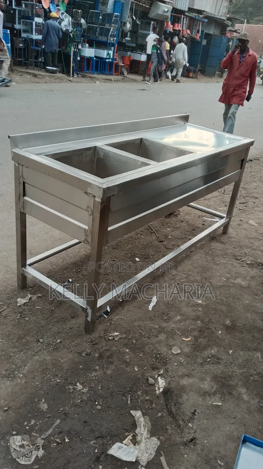 Double Sink Stainless