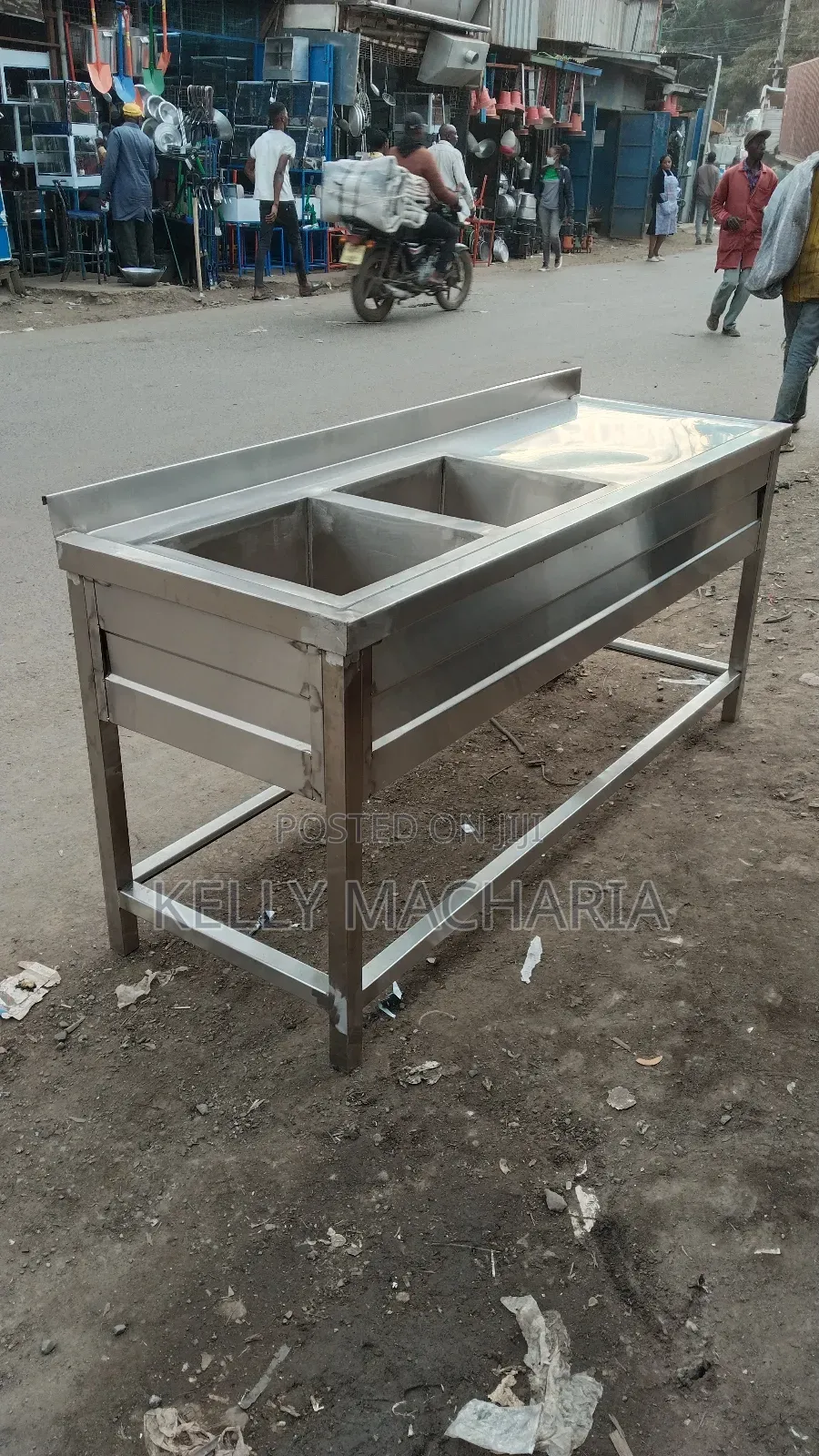 Double Sink Stainless