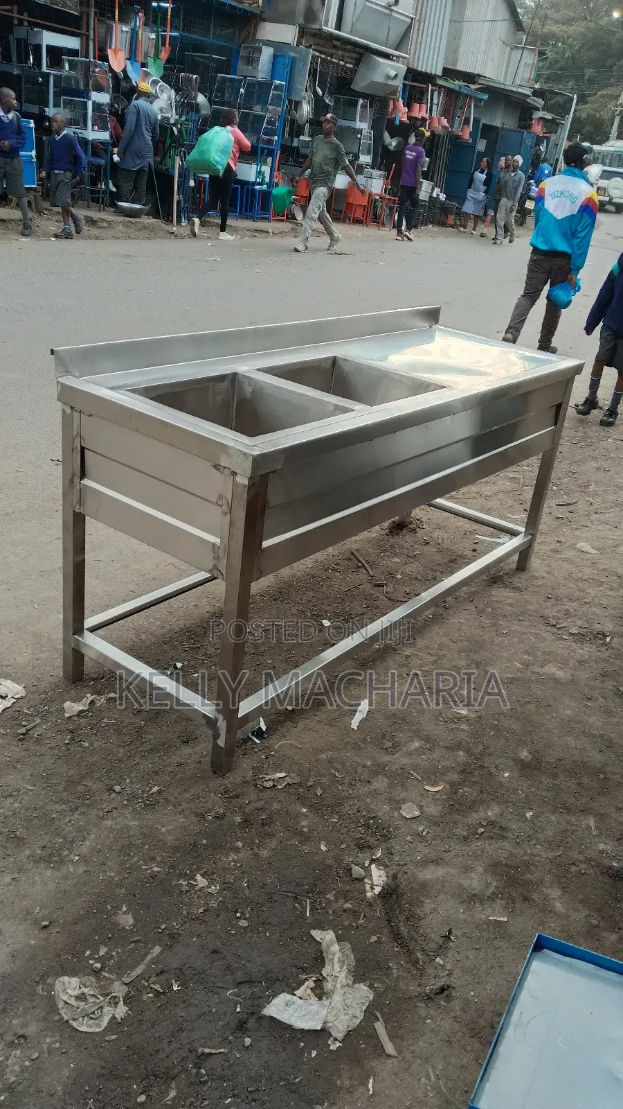 Double Sink Stainless