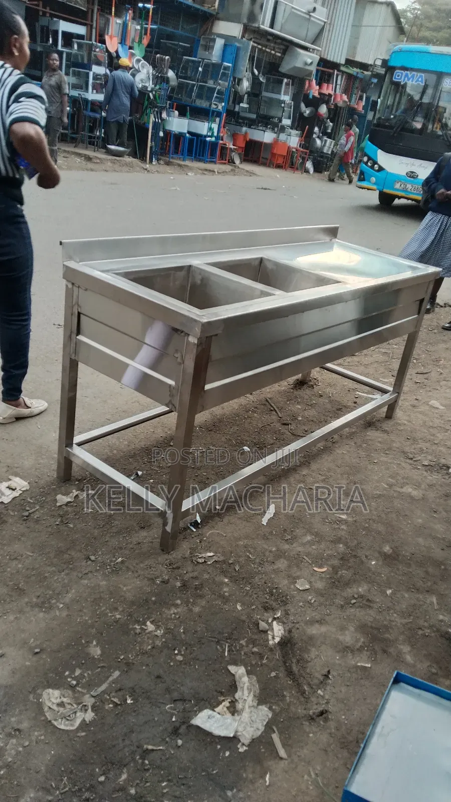 Double Sink Stainless