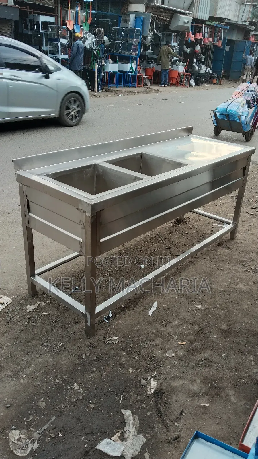 Double Sink Stainless