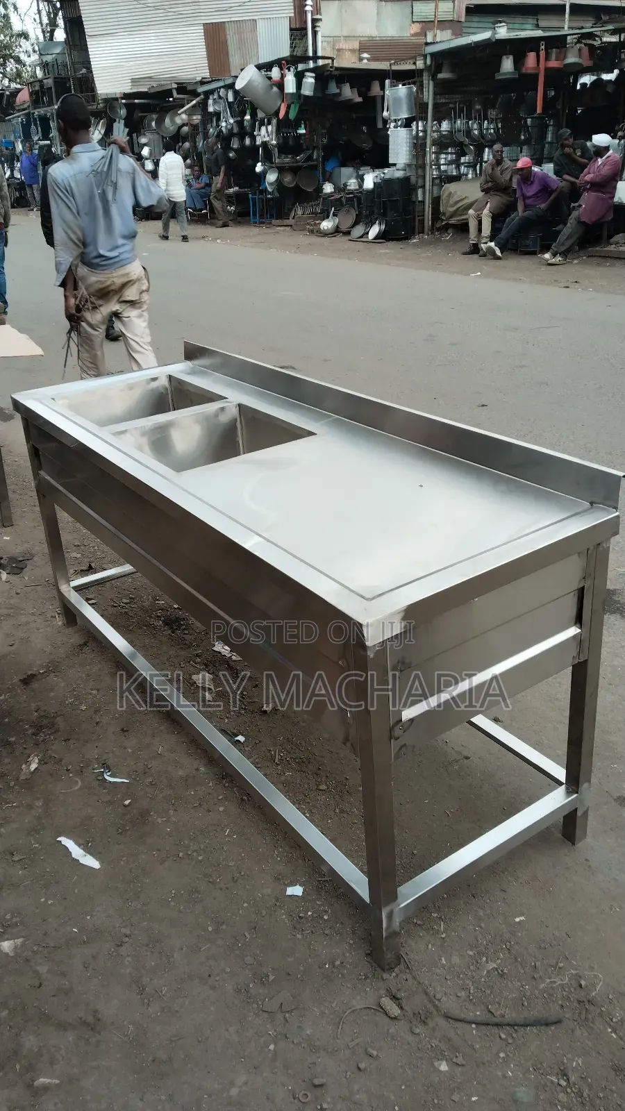 Double Sink Stainless