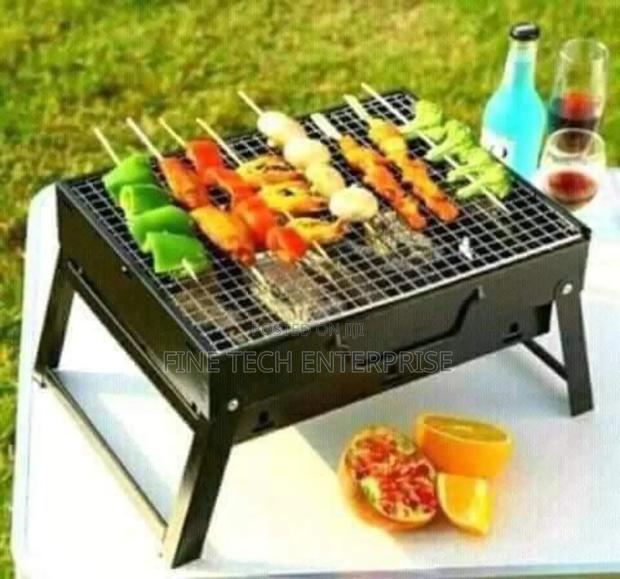 Foldable Portable Barbecue Charcoal Grill - thumbnail 3