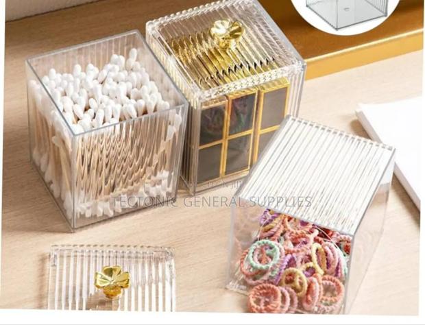 Multipurpose Aclyric Cube Unbreakable Organizer 480mls* - thumbnail 3