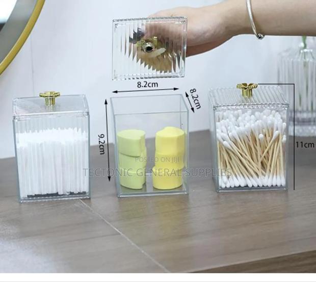 Multipurpose Aclyric Cube Unbreakable Organizer 480mls* - thumbnail 6