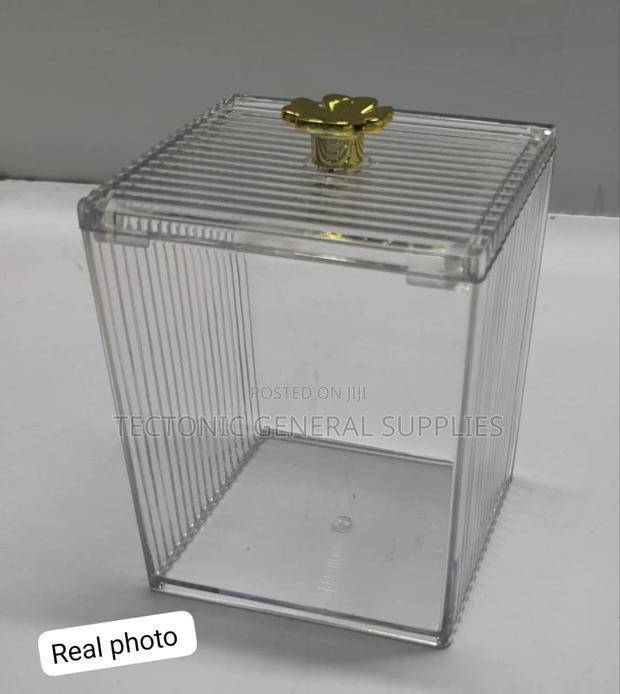 Multipurpose Aclyric Cube Unbreakable Organizer 480mls* - thumbnail 7