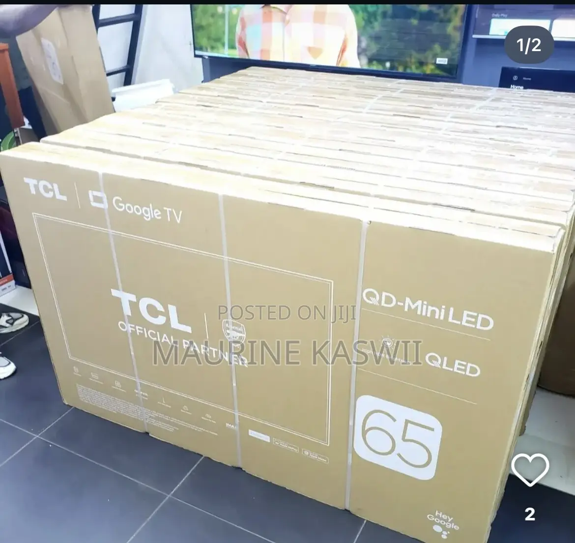 TCL C6k 65” Qd-Miniled Tv -2025