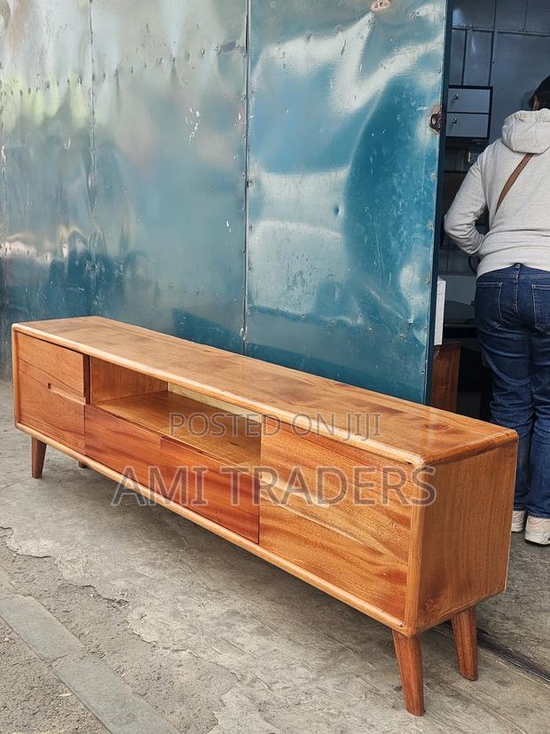 Pure Mahogany Tv Stand (7ft)