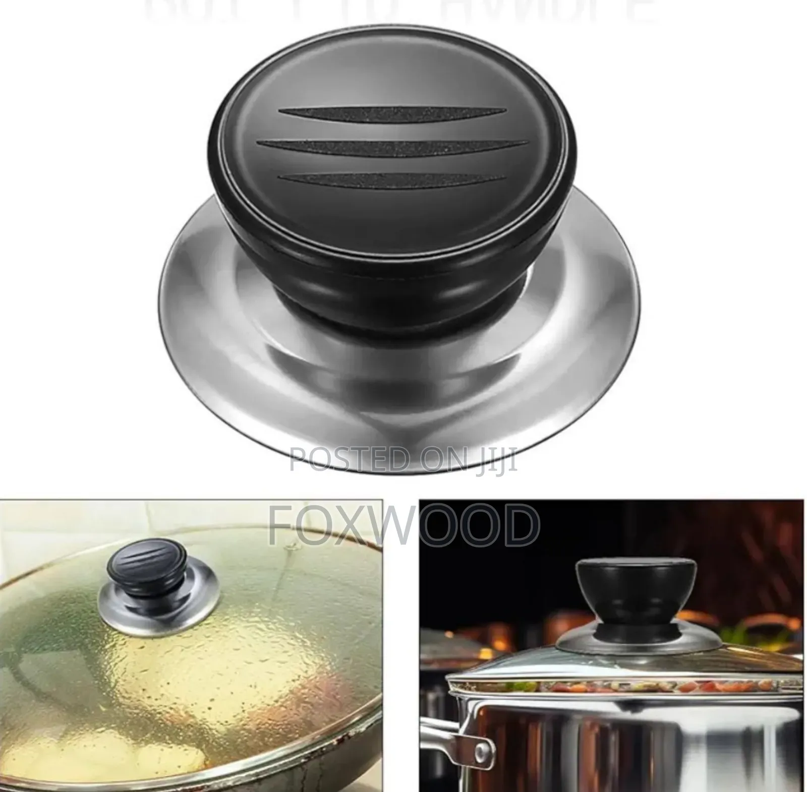 Pack of 3 Pot Lid Knobs, Pot Lid Replacement