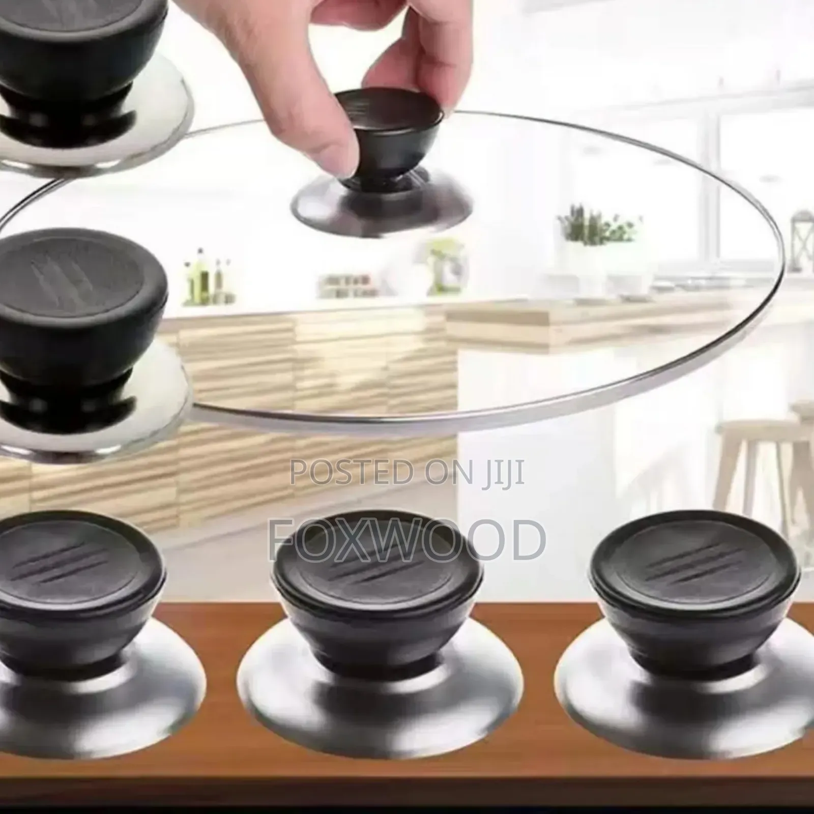 Pack of 3 Pot Lid Knobs, Pot Lid Replacement