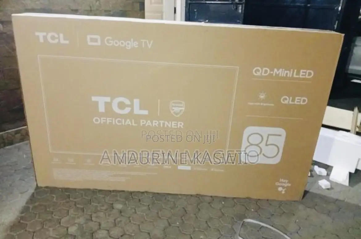 TCL 85′′ C6k 144hz Premium Qd-Miniled Google Tv – 85c6k (2025)