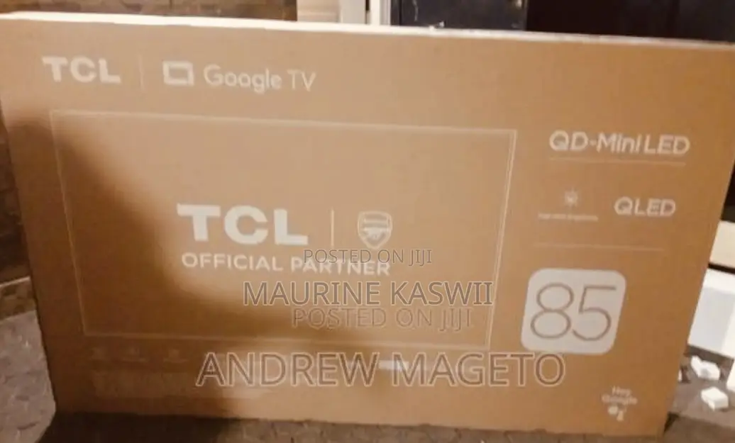 TCL 85” Inch Premium -Qd Miniled 85 C6k