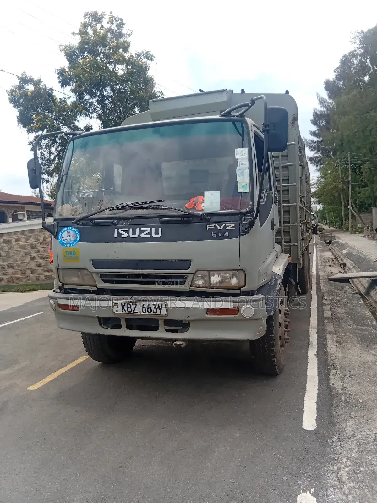 Open Body Mguu Kumi Truck Accessible for Transportation