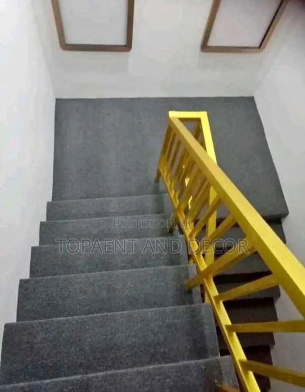 Wall to Wall Stairs Carpet With Beautiful Patterns - main view