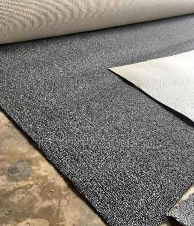 Office Friendly Grey Wall to Wall Carpet Available - main view