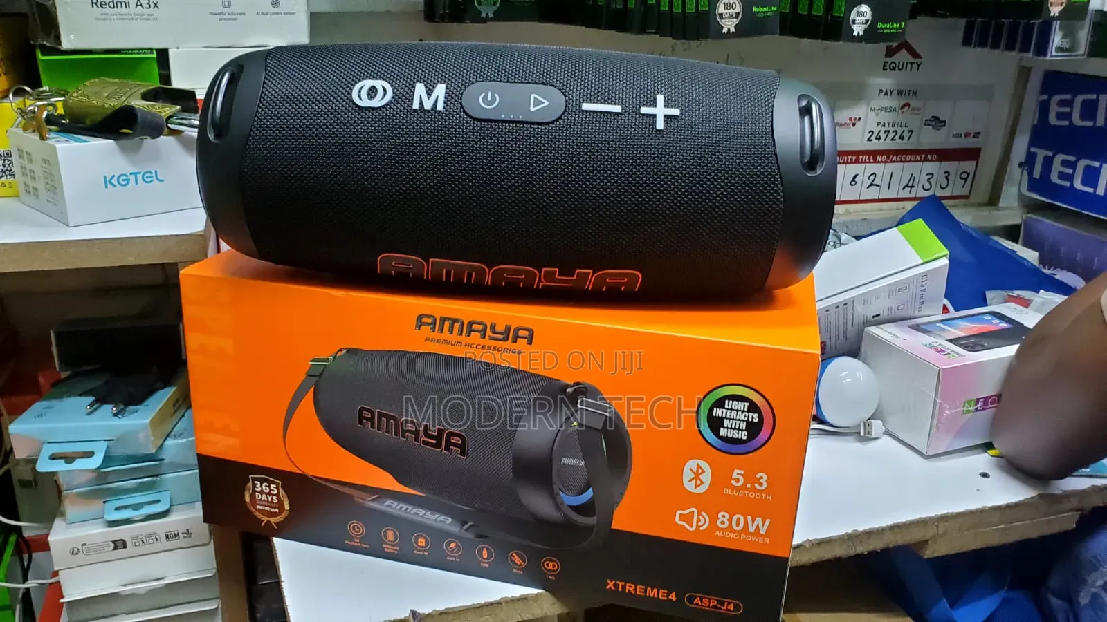 Amaya Xtreme 4 Asp-J4 80w Bluetooth Speaker – Powerful Bass