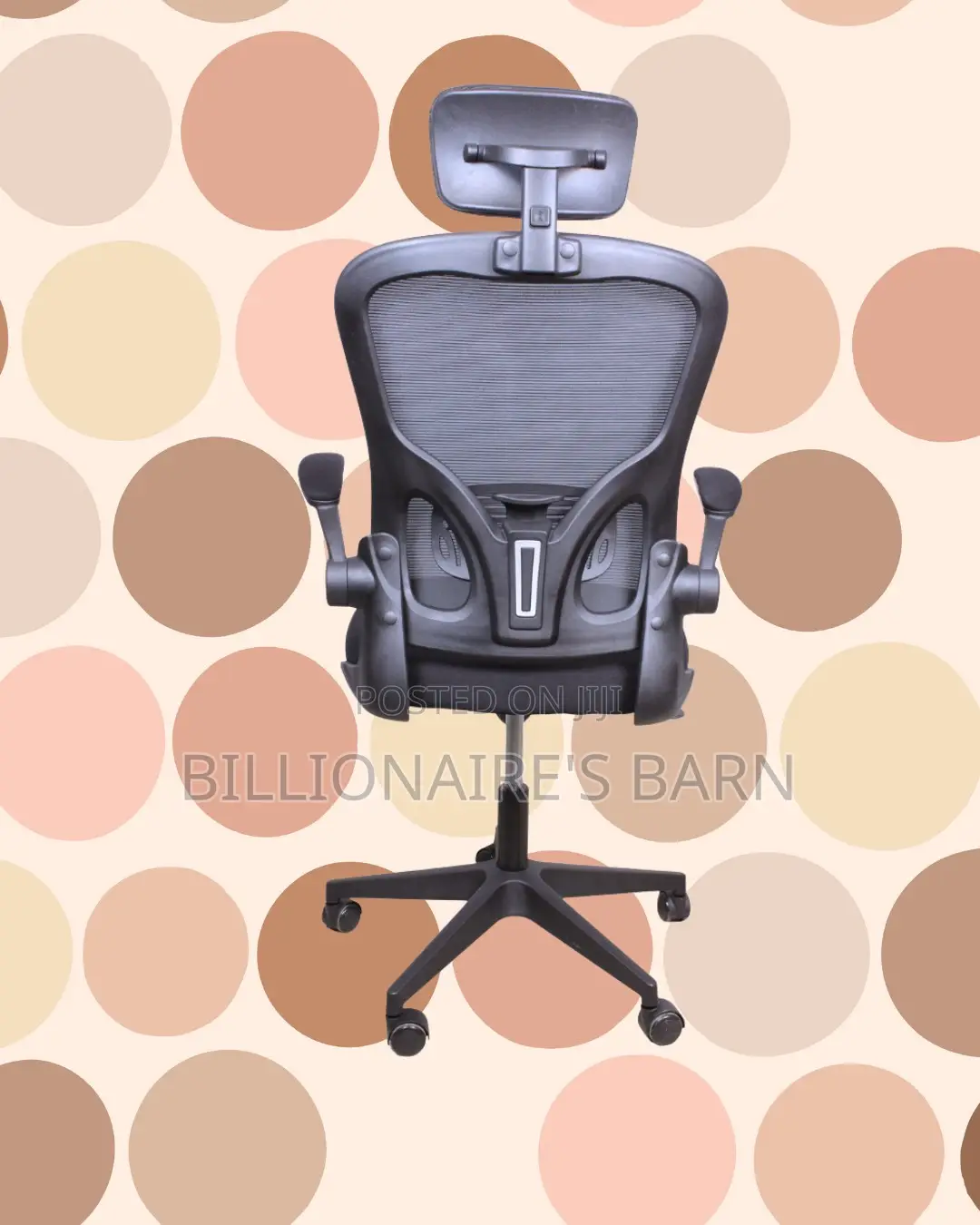 Stylish Grey Ergonomic Office Chair — Great for Study or Work