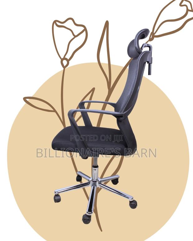 Orthopedic High Back Mesh Office Chair — Back Support for Long Hours - thumbnail 2