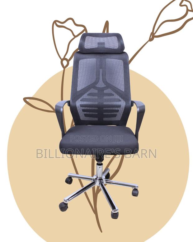 Orthopedic High Back Mesh Office Chair — Back Support for Long Hours