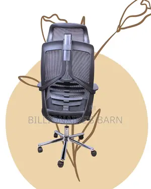 Orthopedic High Back Mesh Office Chair — Back Support for Long Hours