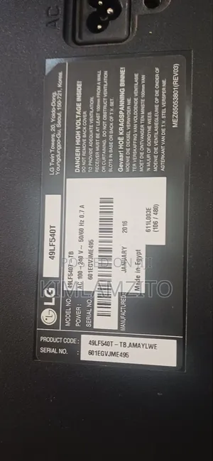 Lg Tv for Parts