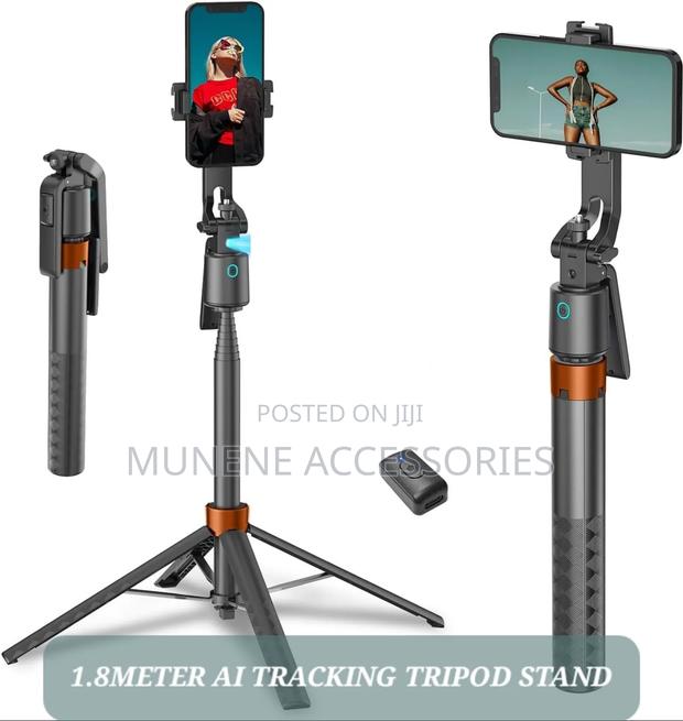 Q13 Ai Face Tracking Seflie Stick Tripod 1.8m Stand With Bt Shutter - main view