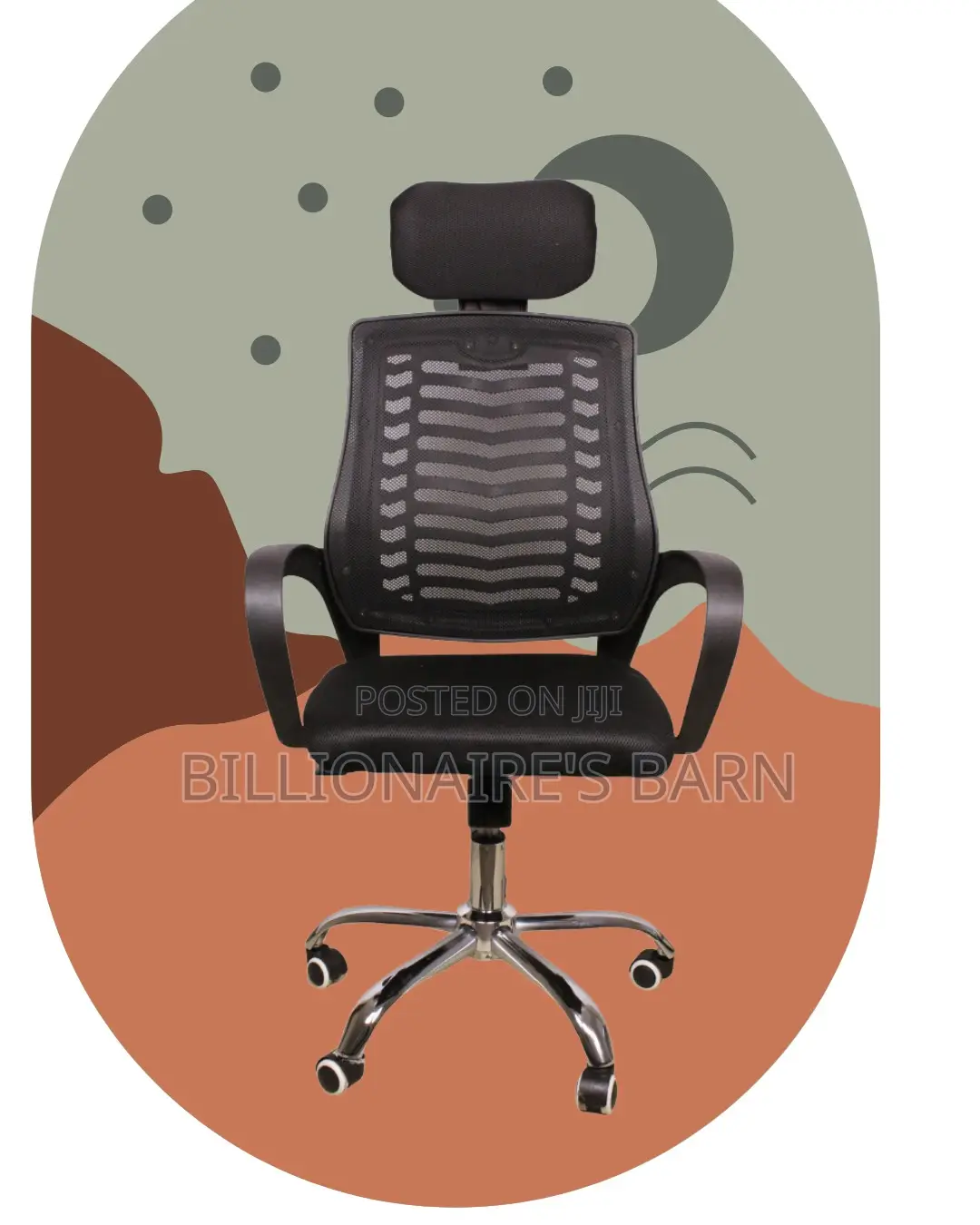 Secretarial Mesh Chair (Adjustable) — Offer Valid This Week
