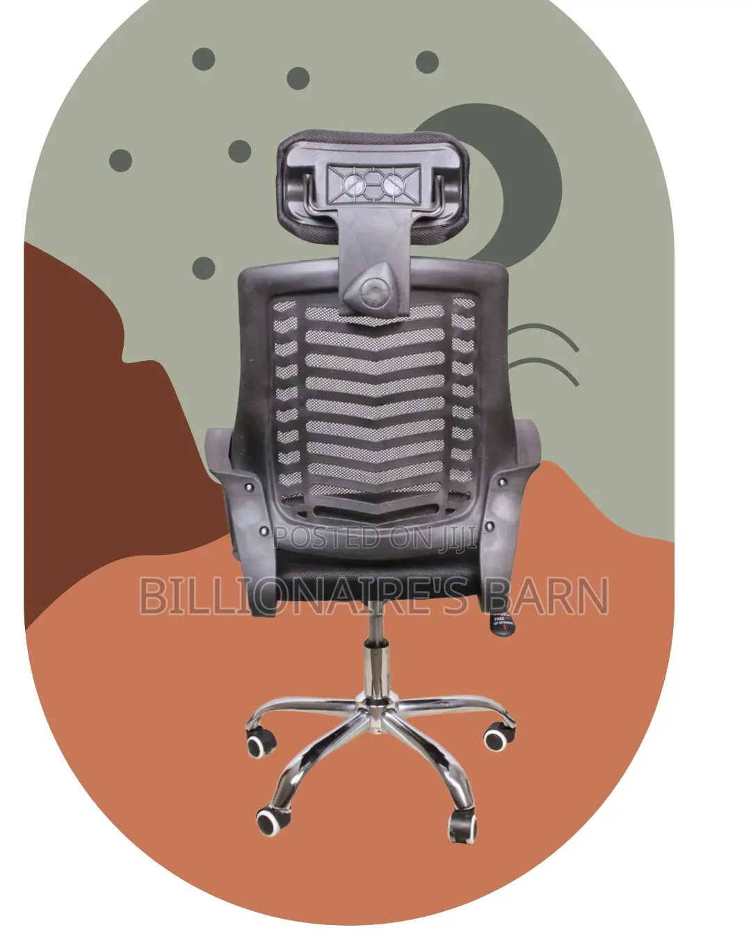 Secretarial Mesh Chair (Adjustable) — Offer Valid This Week