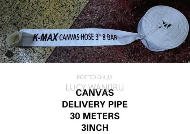 Well Performing Canvas Delivery Pipe 3" - main view