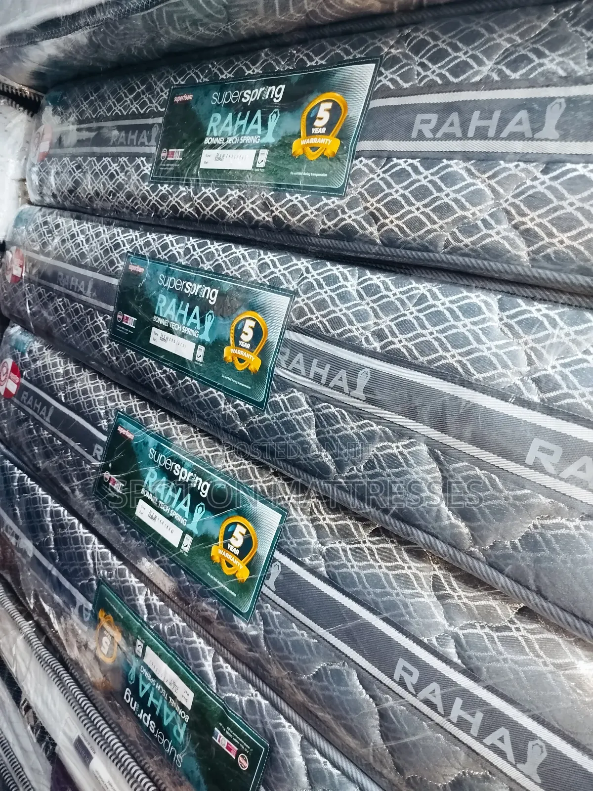 Raha Tupu! 5by6 10inches Superfoam Spring Mattresses + Free Delivery