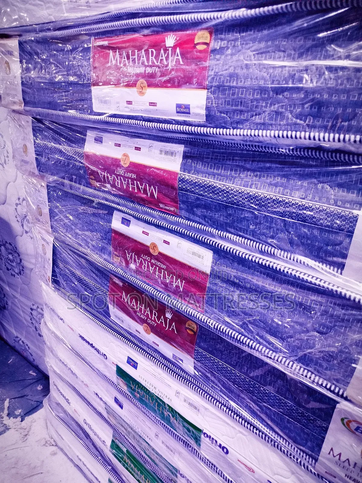 5by6 8inch Hd Bobmil Maharaja Foam Mattresses ( 7 Years Warranty )