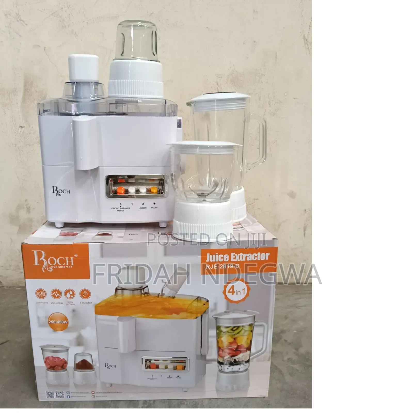 *Roch 4 in 1 Juicer*