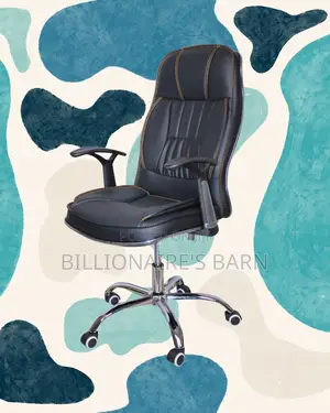 Pro-Grade Executive Leather Office Chair — All-Day Comfort