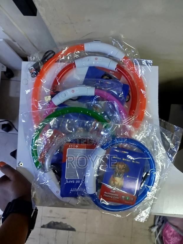 Rechargeable Light Up Pet Collars - thumbnail 5