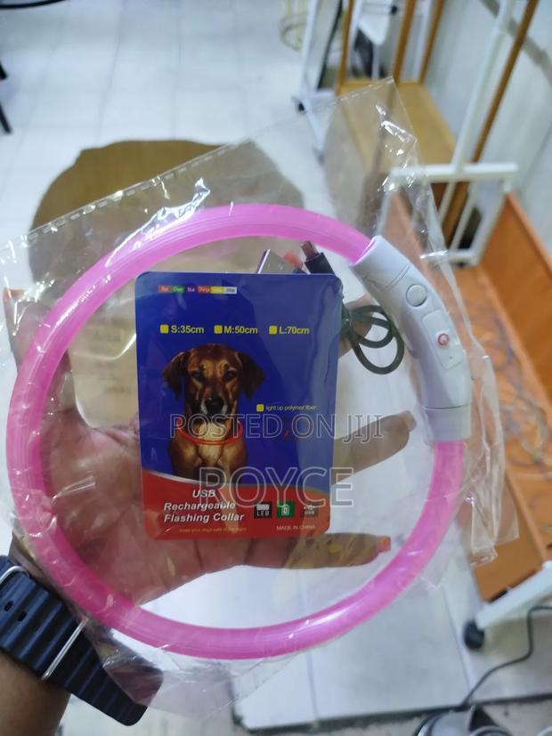 Rechargeable Light Up Pet Collars - thumbnail 6