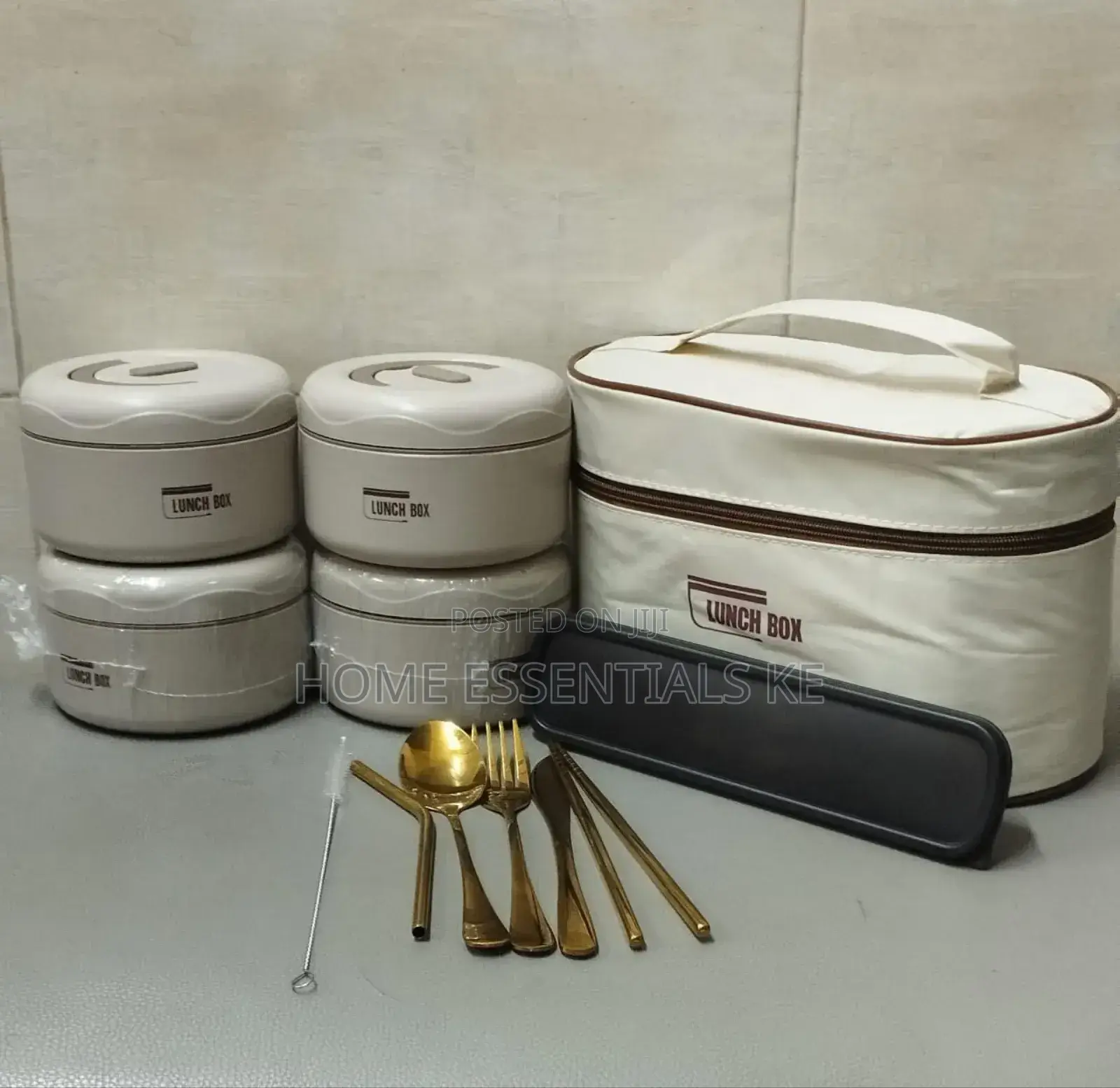 6 in 1 Lunch Insulated Set Combo* 4lunch Box,Bag