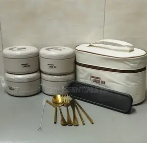 6 in 1 Lunch Insulated Set Combo* 4lunch Box,Bag