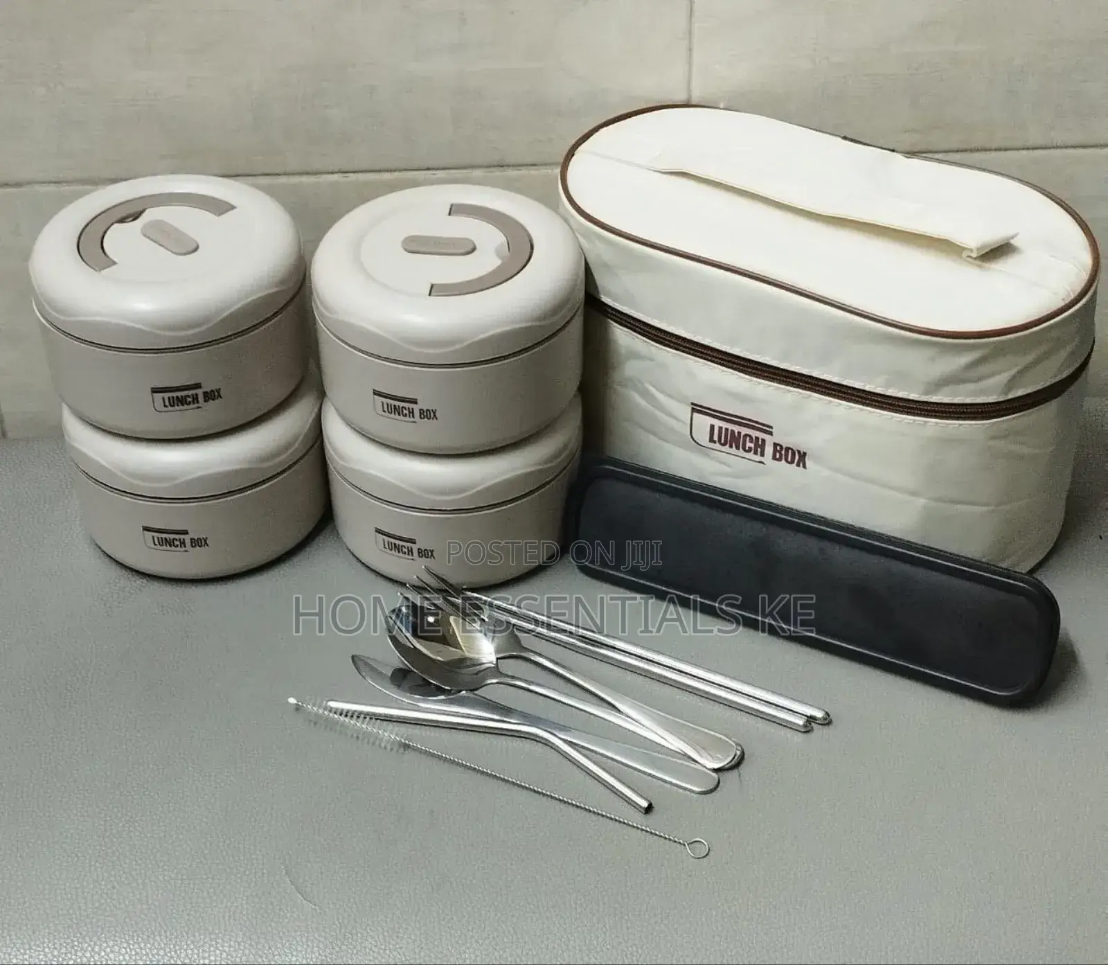 6 in 1 Lunch Insulated Set Combo* 4lunch Box,Bag