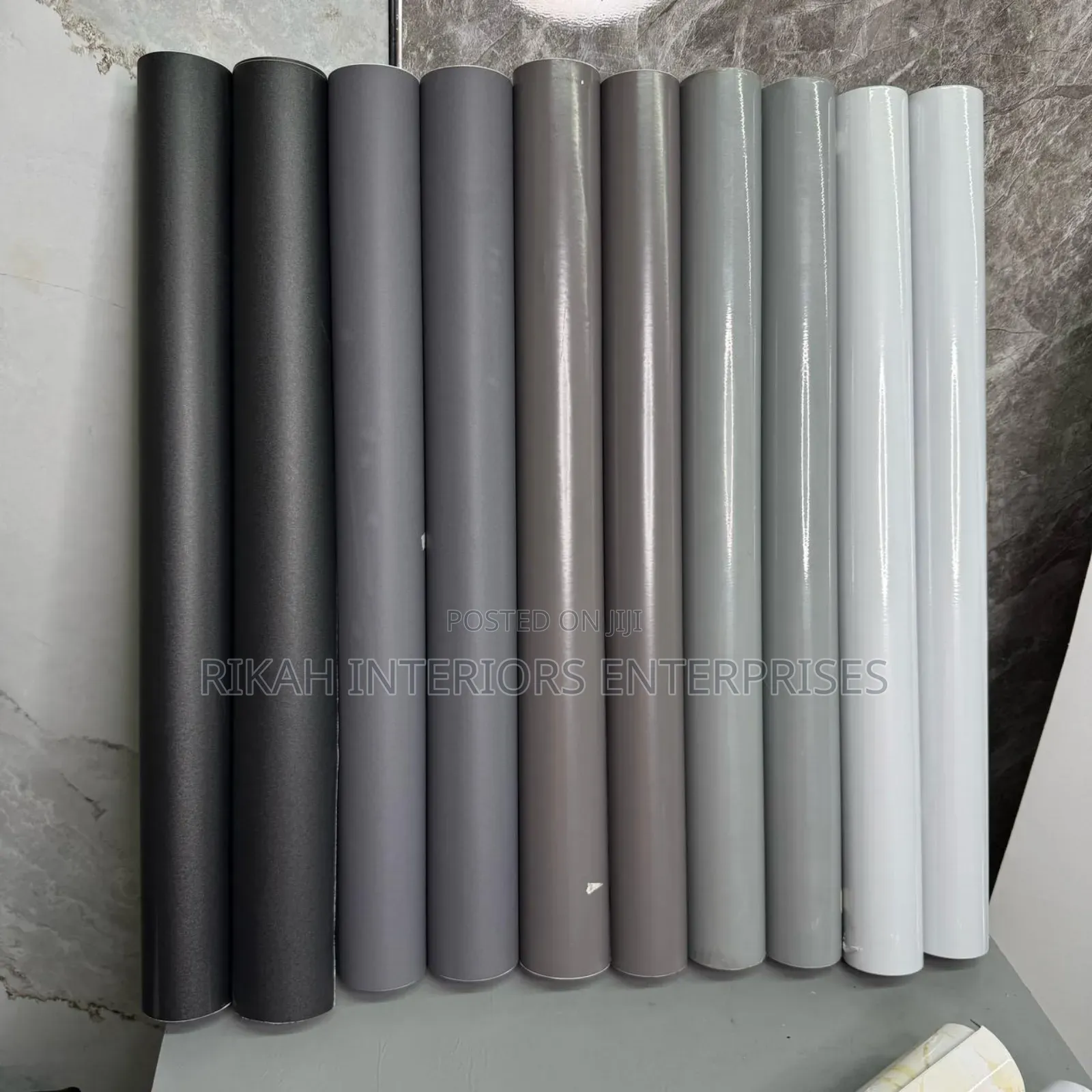 Grey Shades of Cabinets Contact Paper