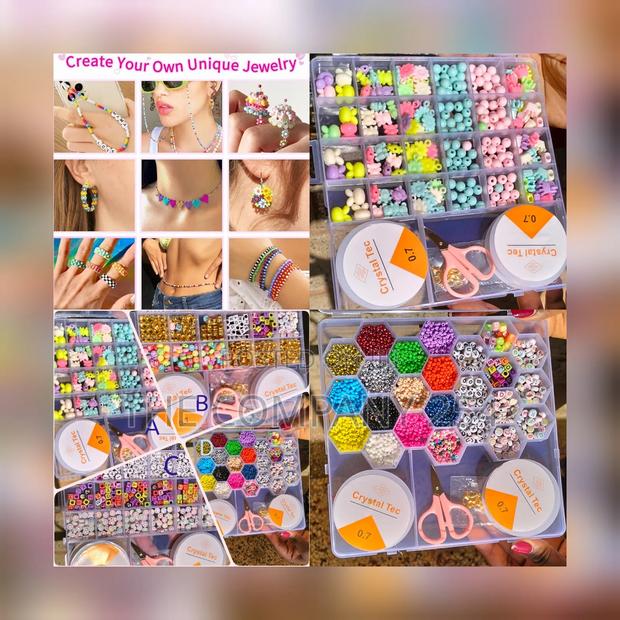 *Clay Beads Different Color Kit, for Bracelet, Different Shapes - main view