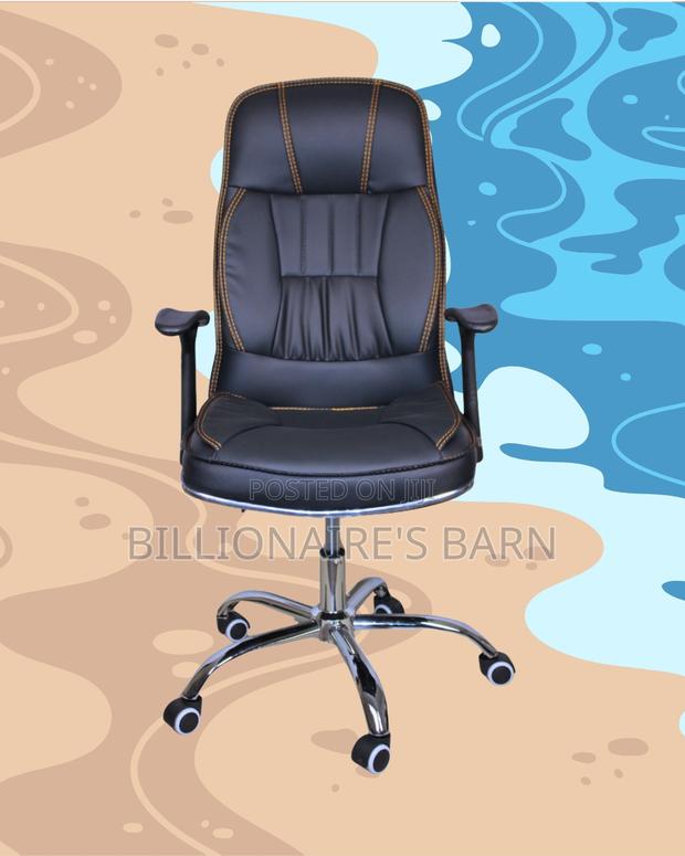 Executive Leather Office Chair (Ergonomic) — Offer Valid This Week - thumbnail 4